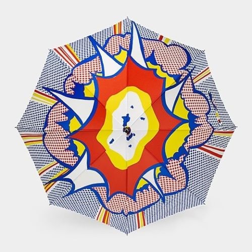 Roy Lichtenstein Screenprint on Umbrella (1 of 2)
