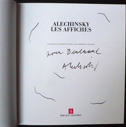 Pierre Alechinsky Signed Book (1 of 2)