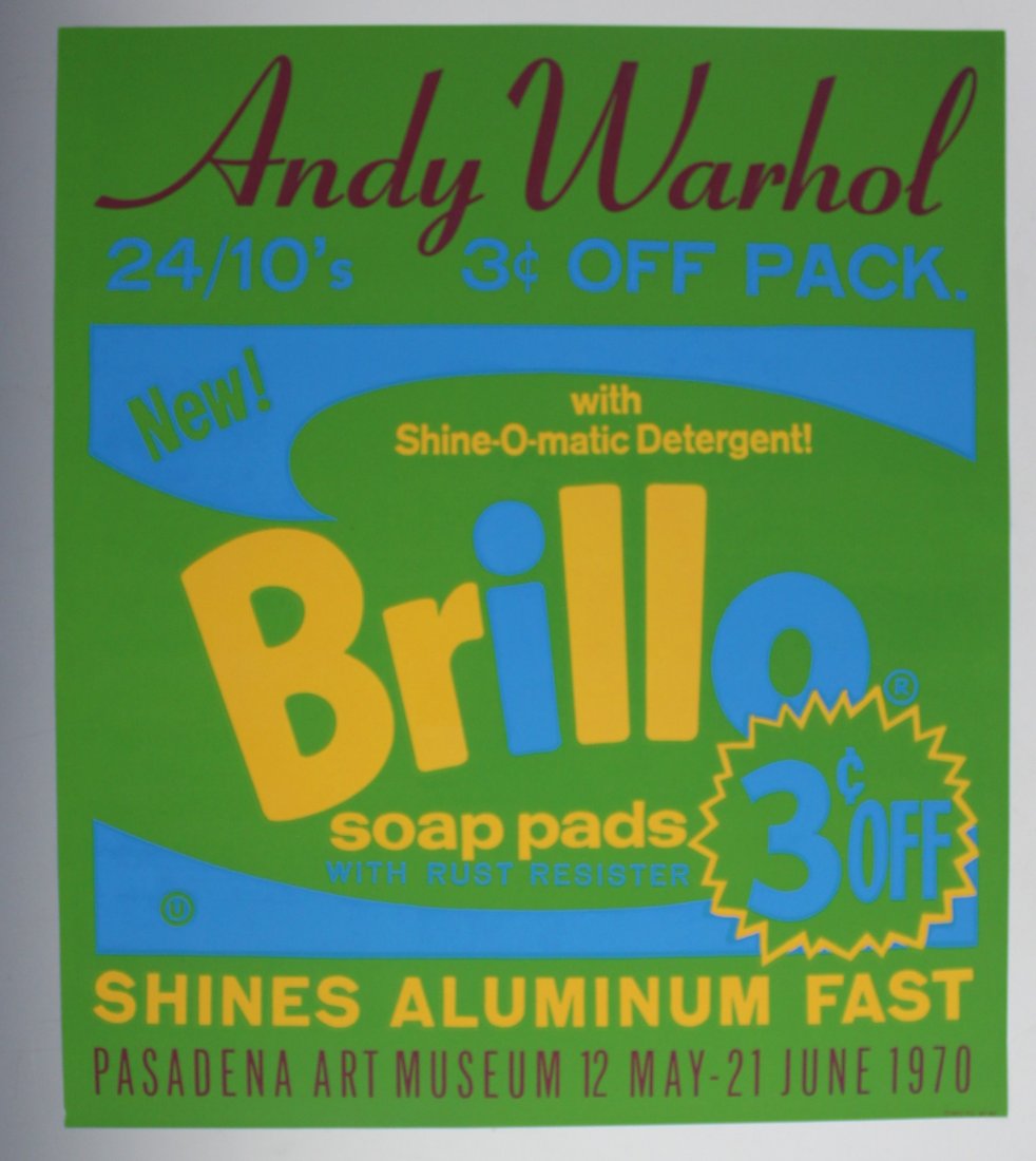 Andy Warhol, Brillo Soap Pads, Pasadena Art Museum (1 of 1)