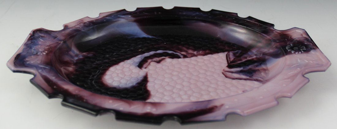 Purple Slag Large Platter Andy Warhol Collection (1 of 4)