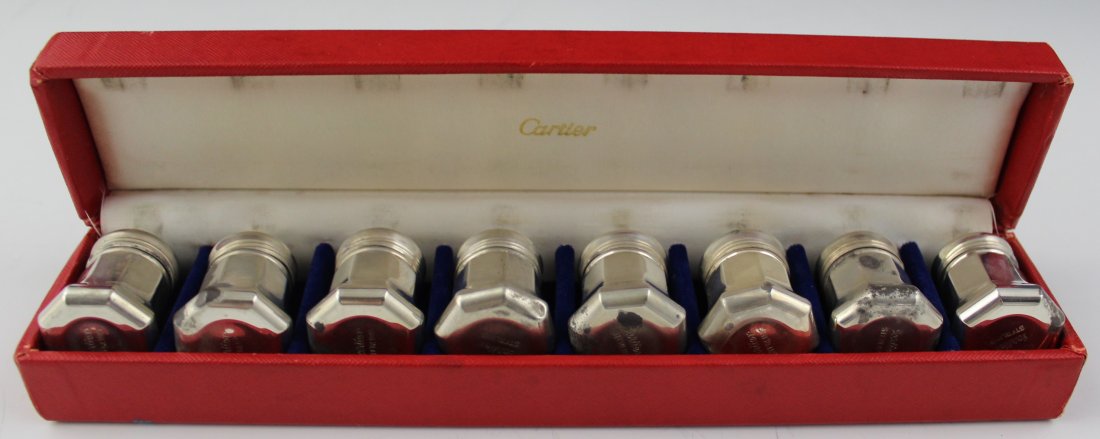 Cartier Salt Sterling Silver Salt/Pepper Shakers (1 of 4)