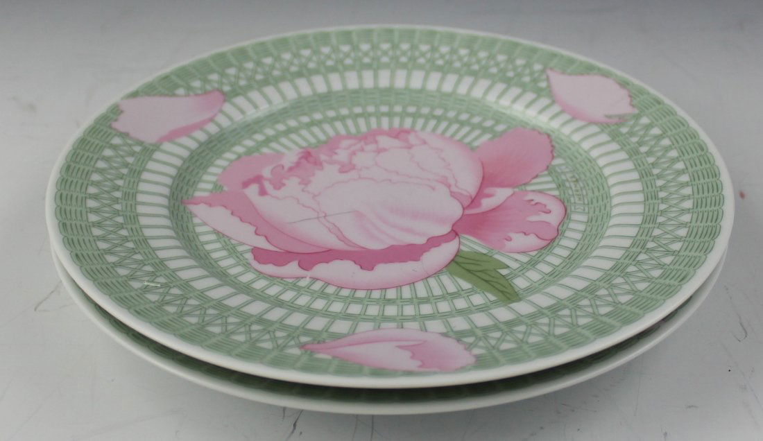 (2) Hermes Porcelain Plates (1 of 4)