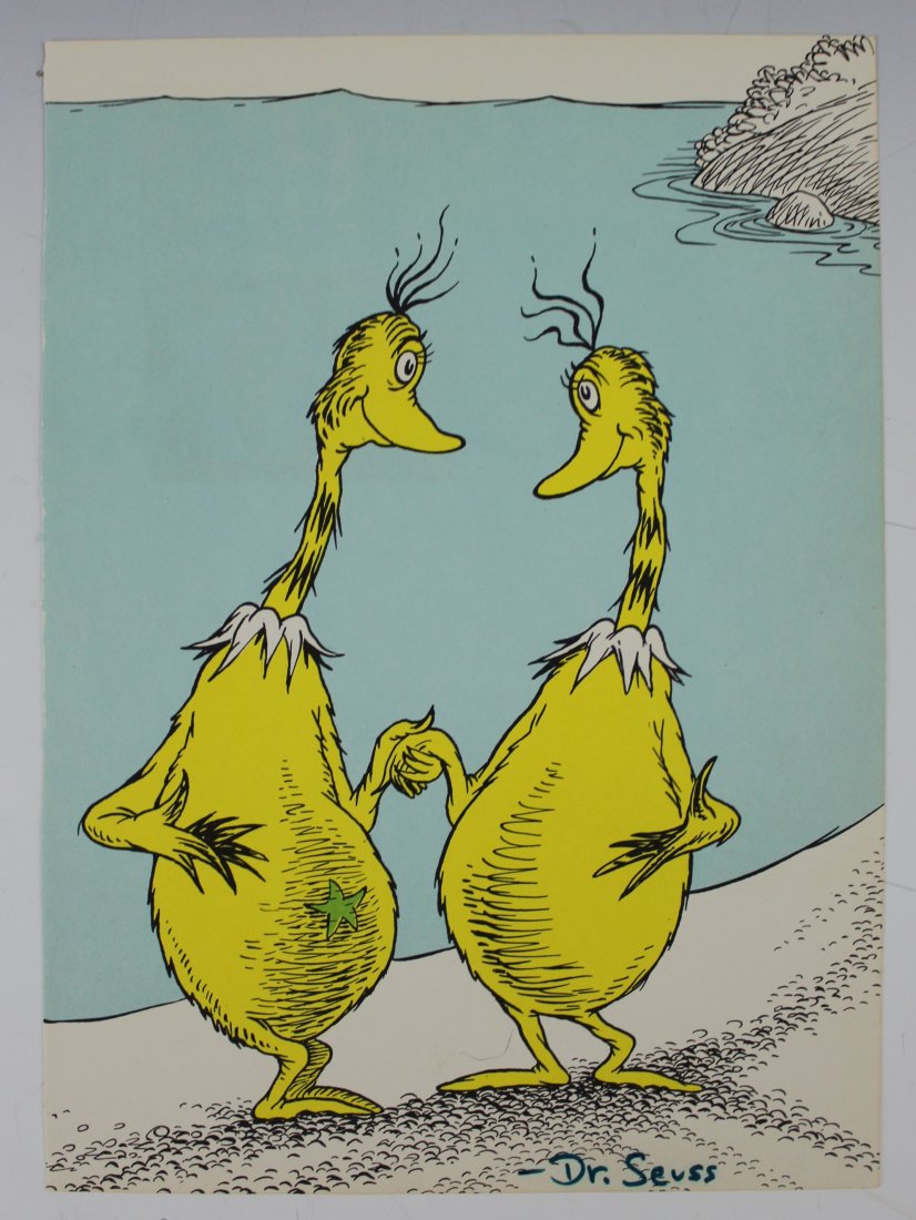Dr. Seuss, The Sneetches Signed Print (1 of 2)