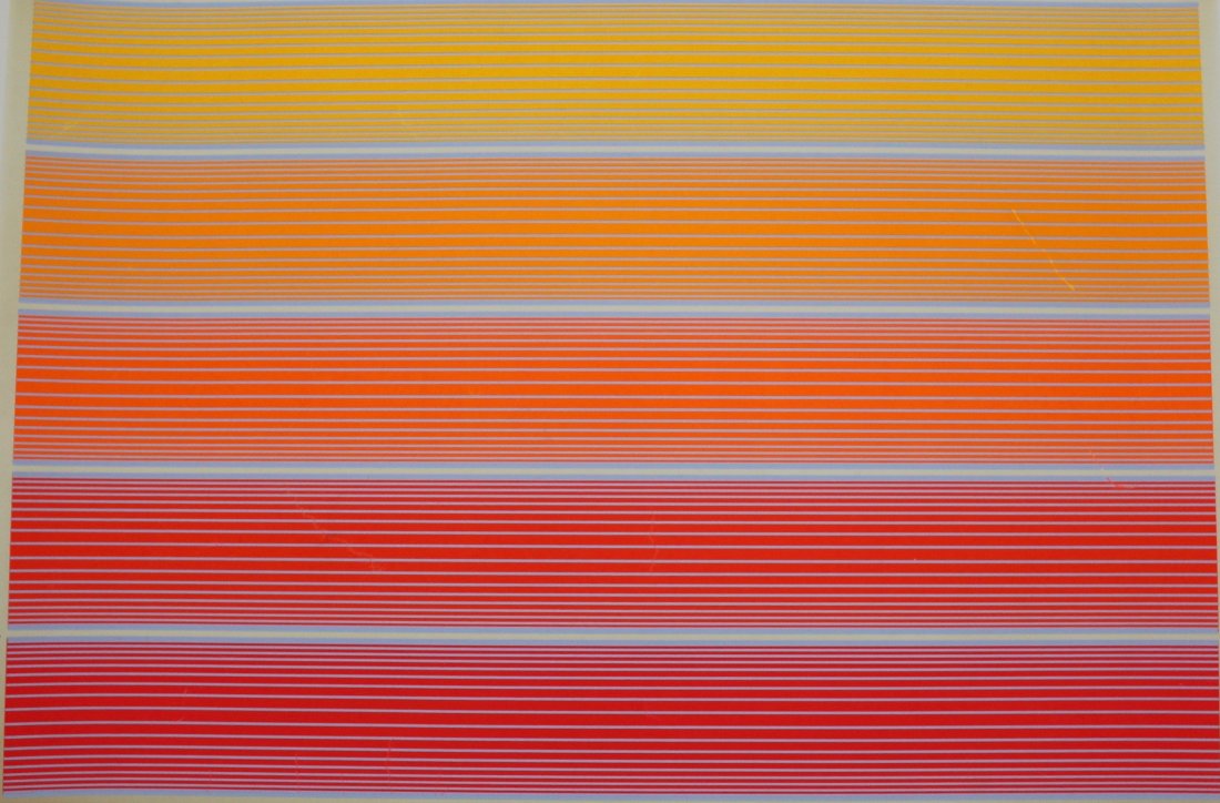 Richard Anuszkiewicz Signed Serigraph (1 of 5)