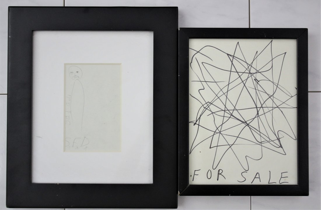 Chris Johanson Original Drawings (1 of 3)