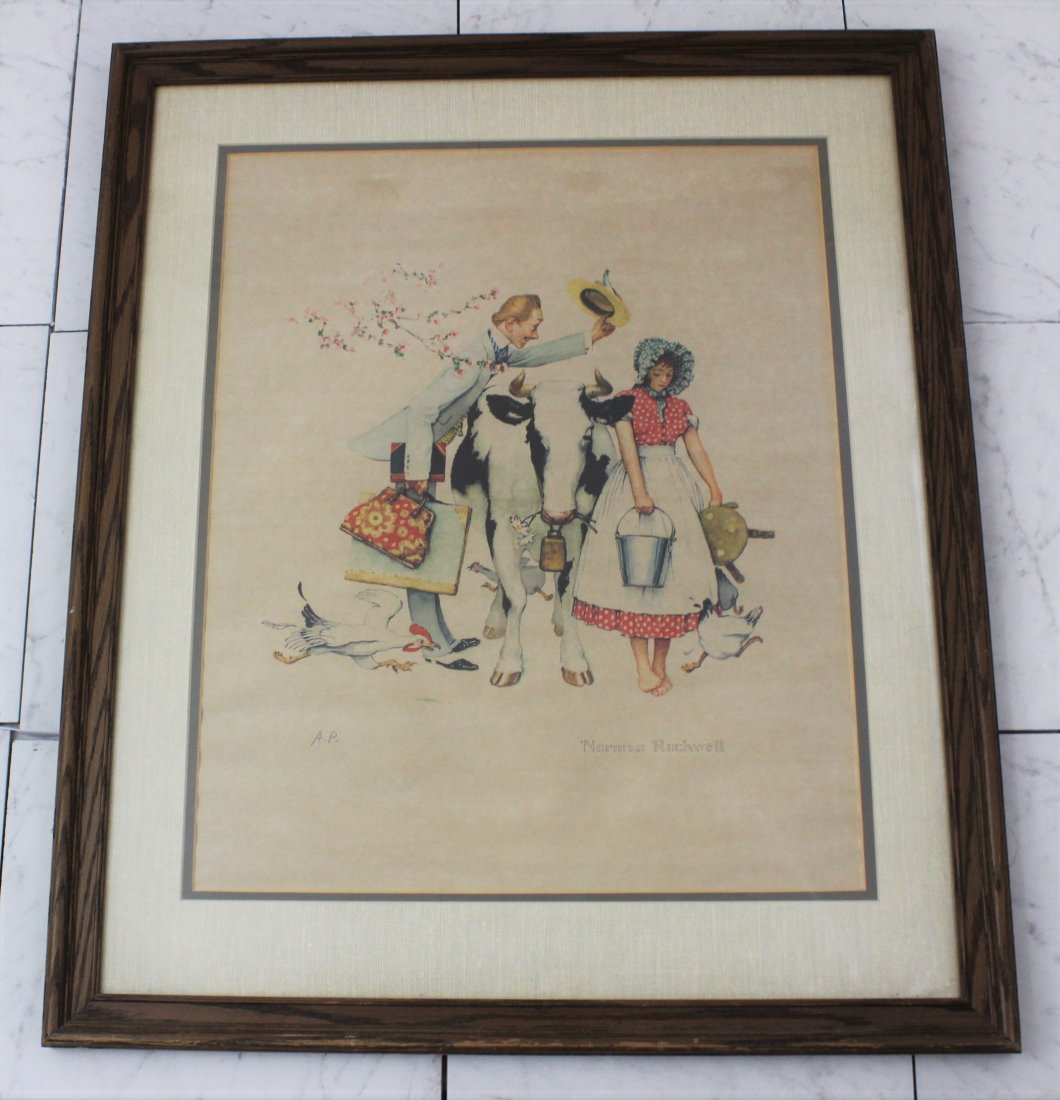 Norman Rockwell Artist Proof Lithograph (1 of 4)