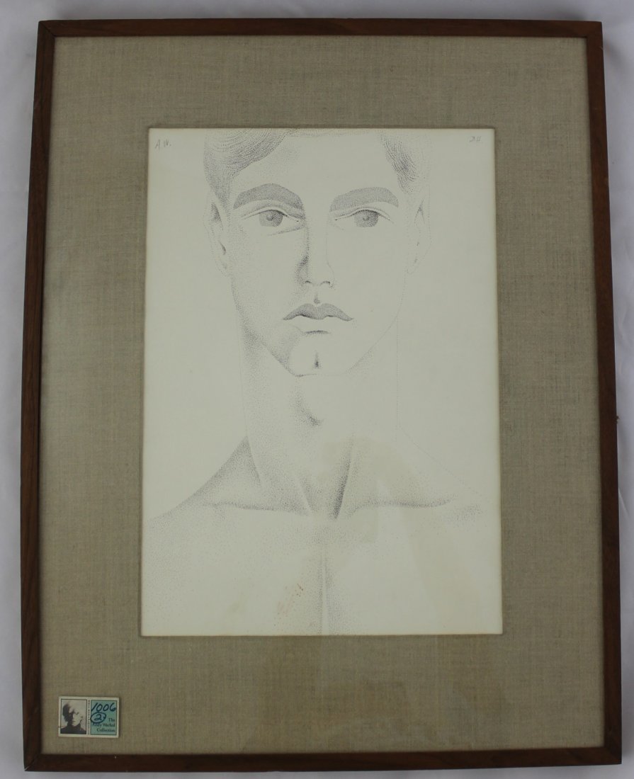 Andy Warhol, Dudley Huppler Ink Drawings (1 of 7)