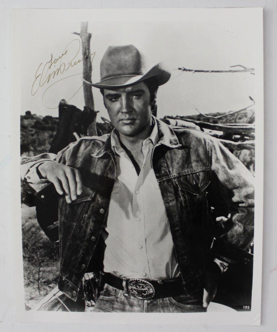 Elvis Presley Signed Photograph (1 of 2)