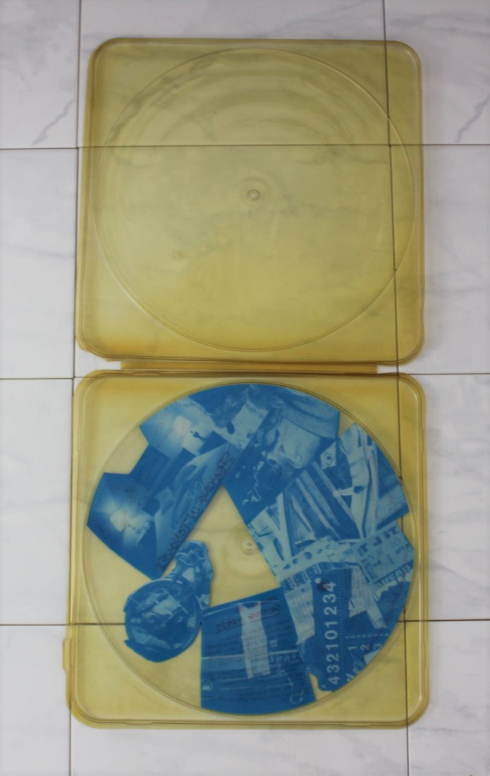 Robert Rauschenberg Speaking in Tongues" LP Cover (1 of 2)