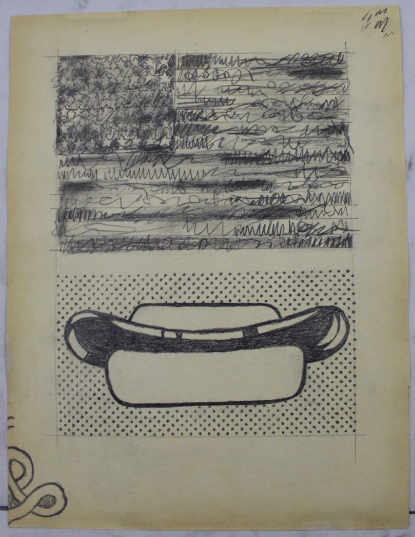 Elaine Sturtevant Drawings (1 of 3)