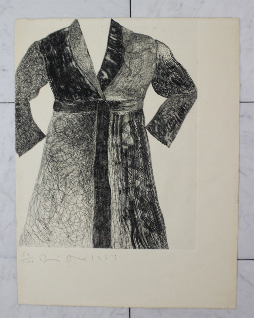Jim Dine Signed Etching (1 of 2)