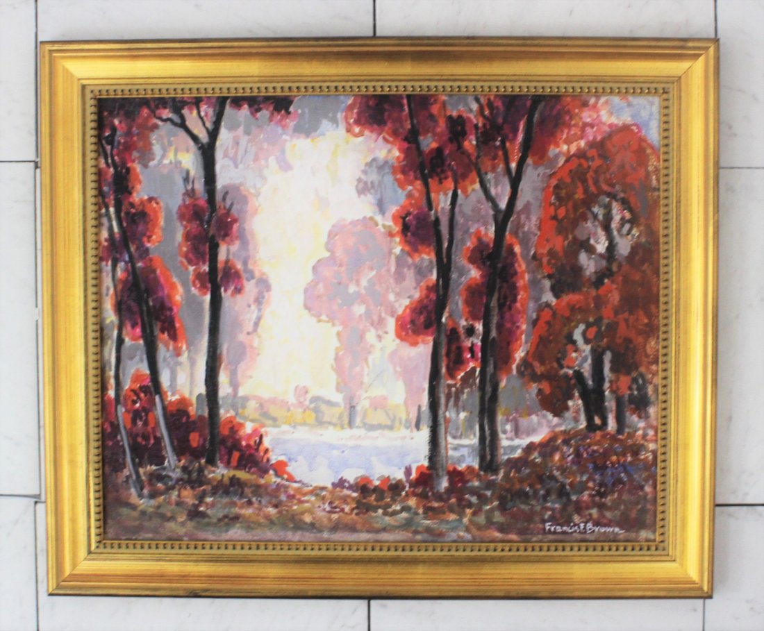 Francis Focer Brown Painting (1 of 4)