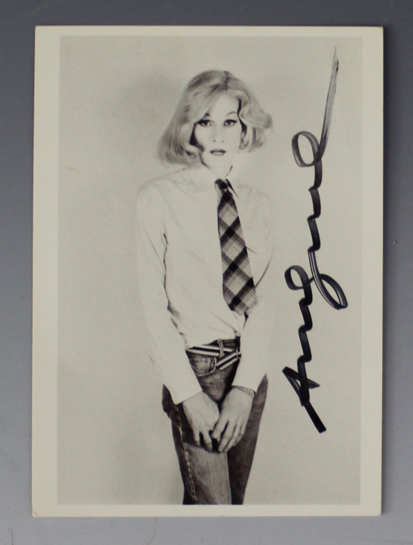 Andy Warhol Signed Print (1 of 2)