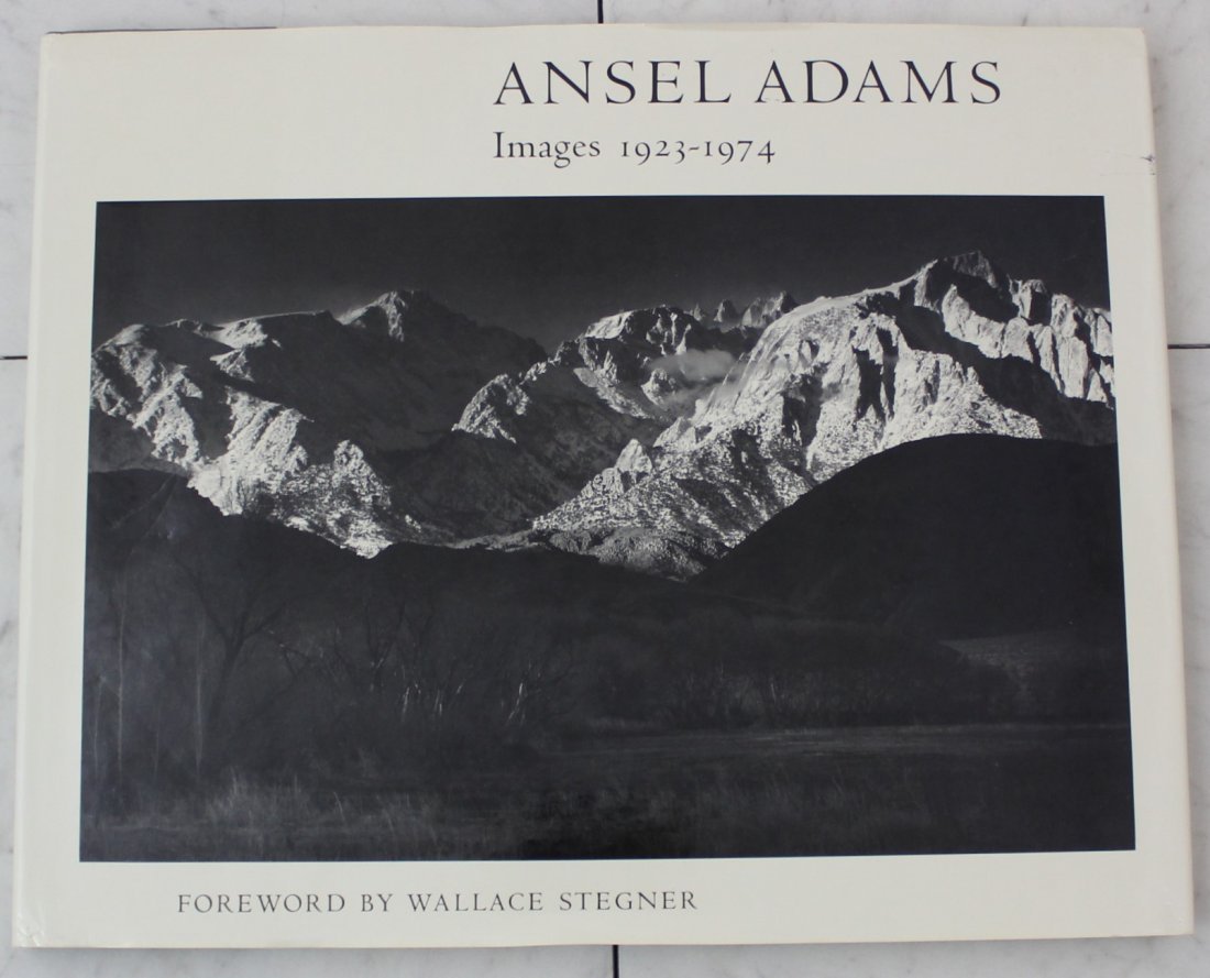 Ansel Adams Signed Book (1 of 3)