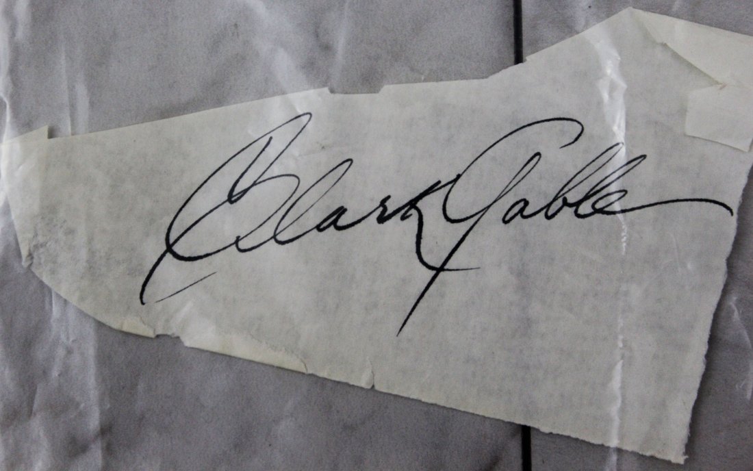 Clark Gable Autograph (1 of 2)