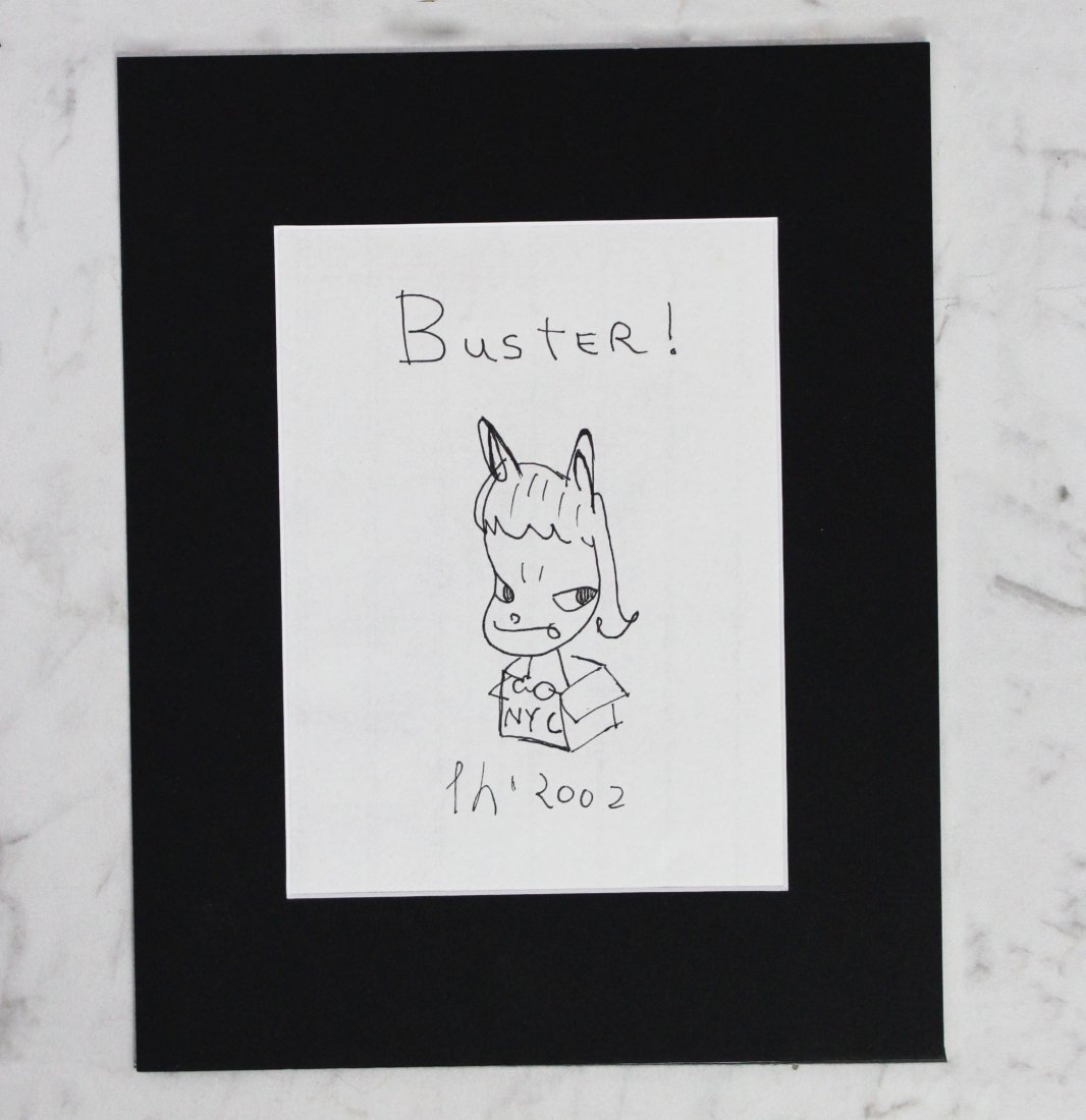 Yoshitomo Nara Drawing (1 of 1)