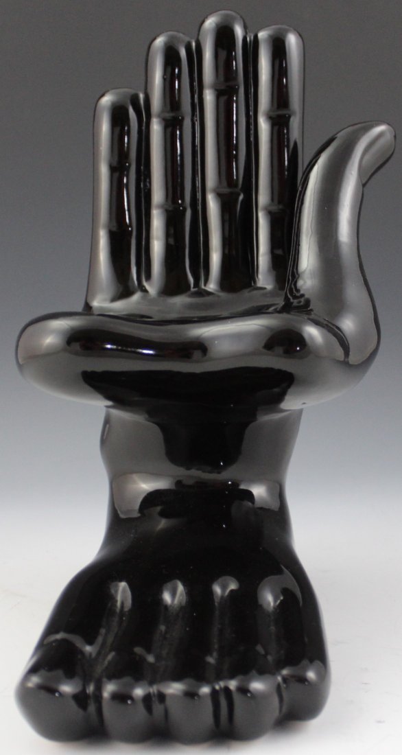 Pedro Friedeberg Ceramic Hand-Foot Sculpture (1 of 6)