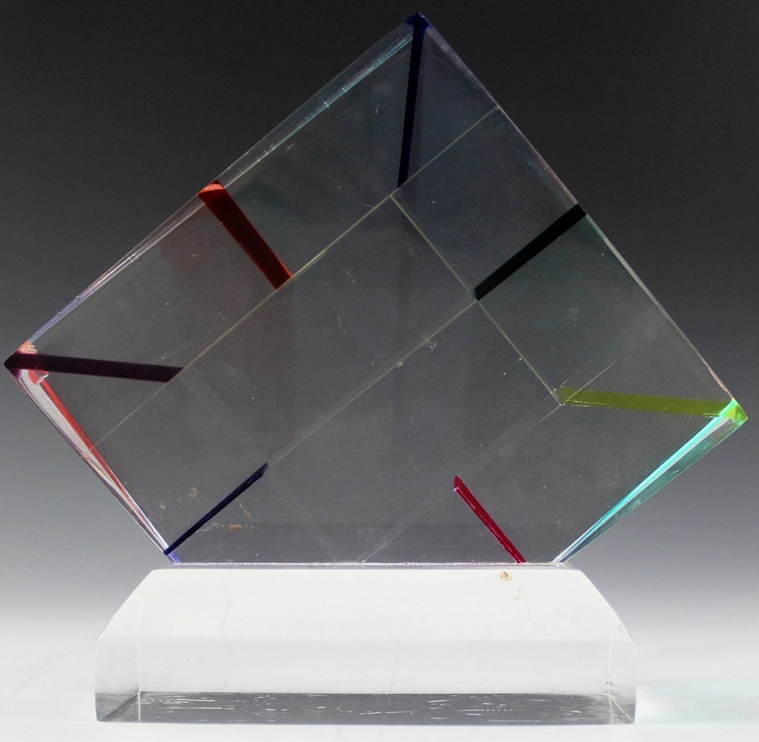 Vasa Mihich Optical Acrylic Sculpture (1 of 10)