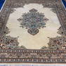 Semi Antique Hand Woven Tabriz Taba 10.5x7.5