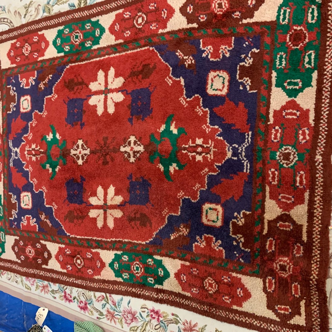 Semi Antique Hand Woven Turkish 5x7 ft: Semi Antique Hand Woven Turkish 5x7 ft
