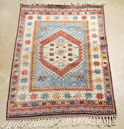 Hand Knotted Turkish rug 3x5 ft (1 of 4)