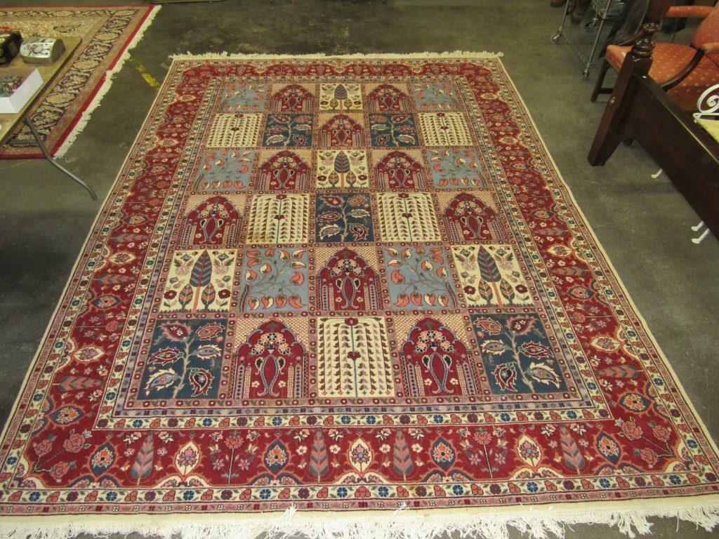 Hand Knotted Persian Tabriz 9x12.5 ft (1 of 7)