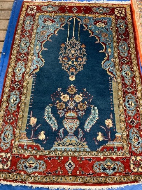 Hand Knotted Persian Qum Rug 5.8x4.7 ft (1 of 9)