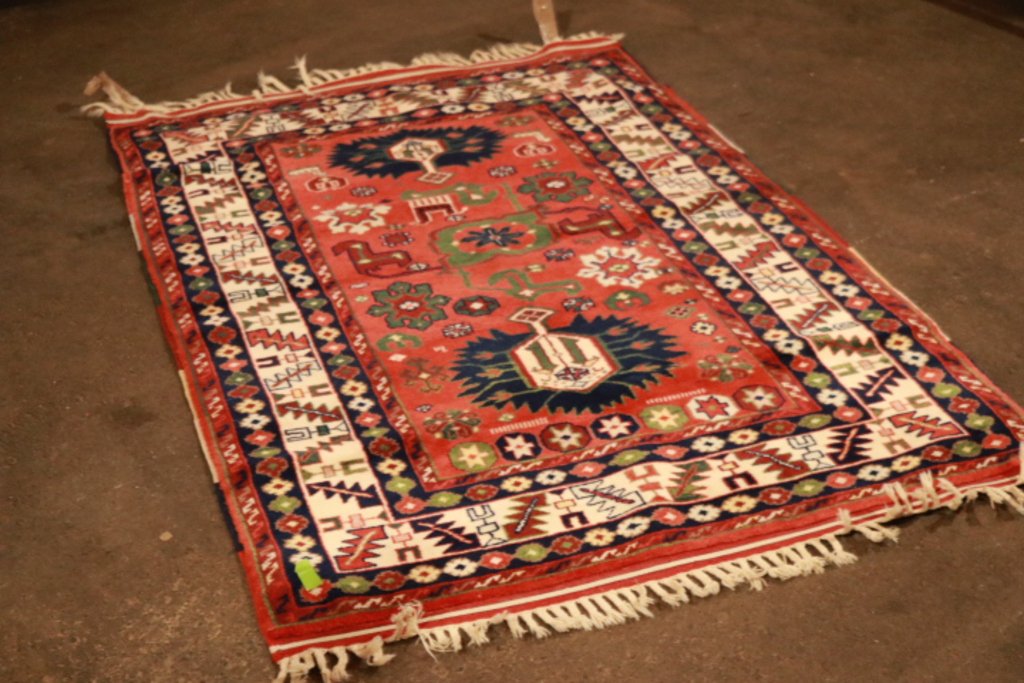 Hand Knotted Turkish Rug 4x6.2 ft (1 of 2)