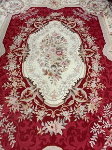 Hand Knotted Needlepoint 11x15 ft: Hand Knotted Needlepoint 11x15 ft