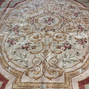 Hand Knotted Chinise Rug 13.2x9.5 ft: Hand Knotted Chinise Rug 13.2x9.5 ft