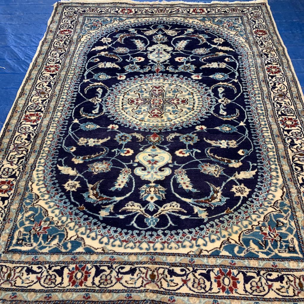 Hand Knotted Persian Nain Rug 8.4x5.1 ft (1 of 8)