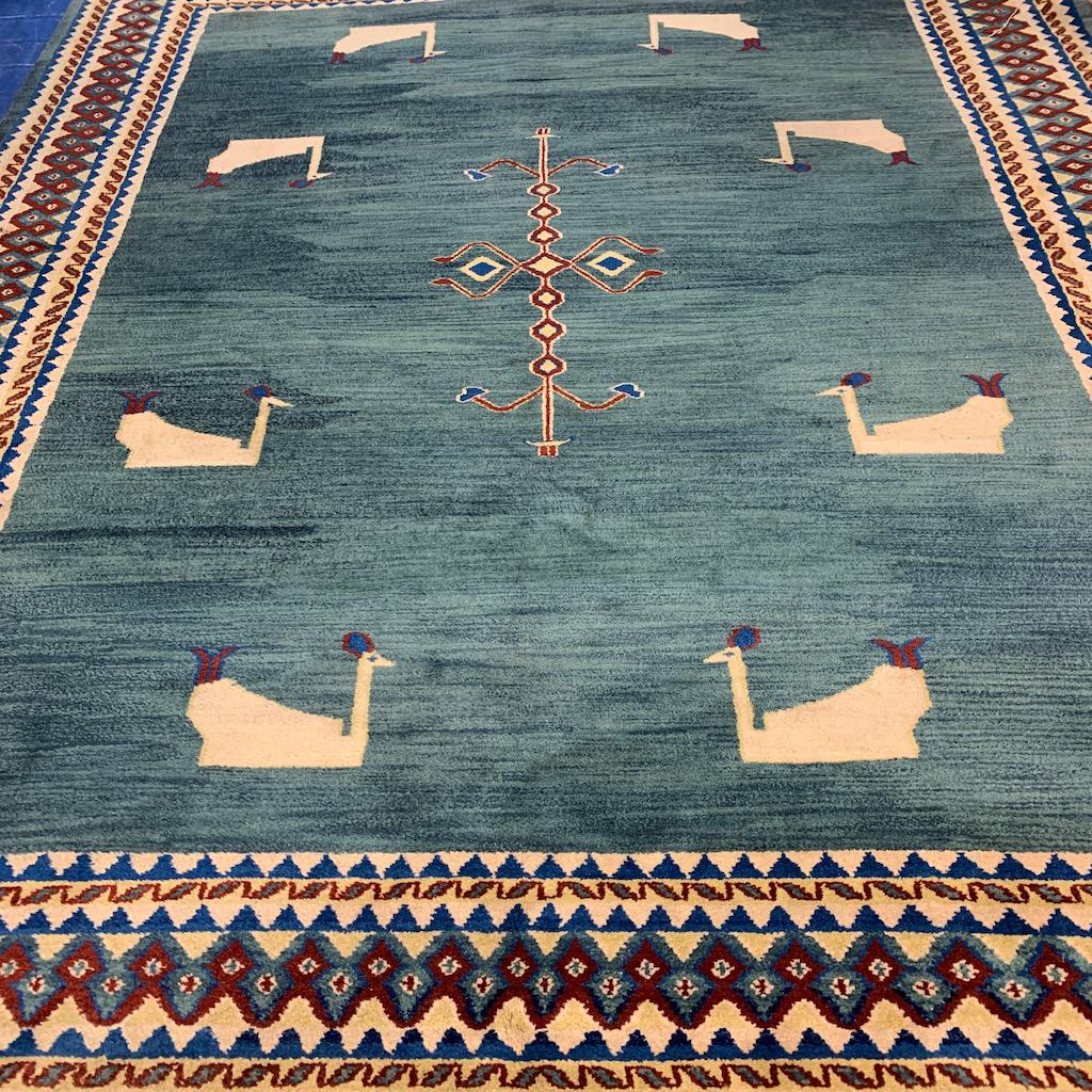 Hand Knotted Oushak Rug 8.4x12 ft (1 of 9)