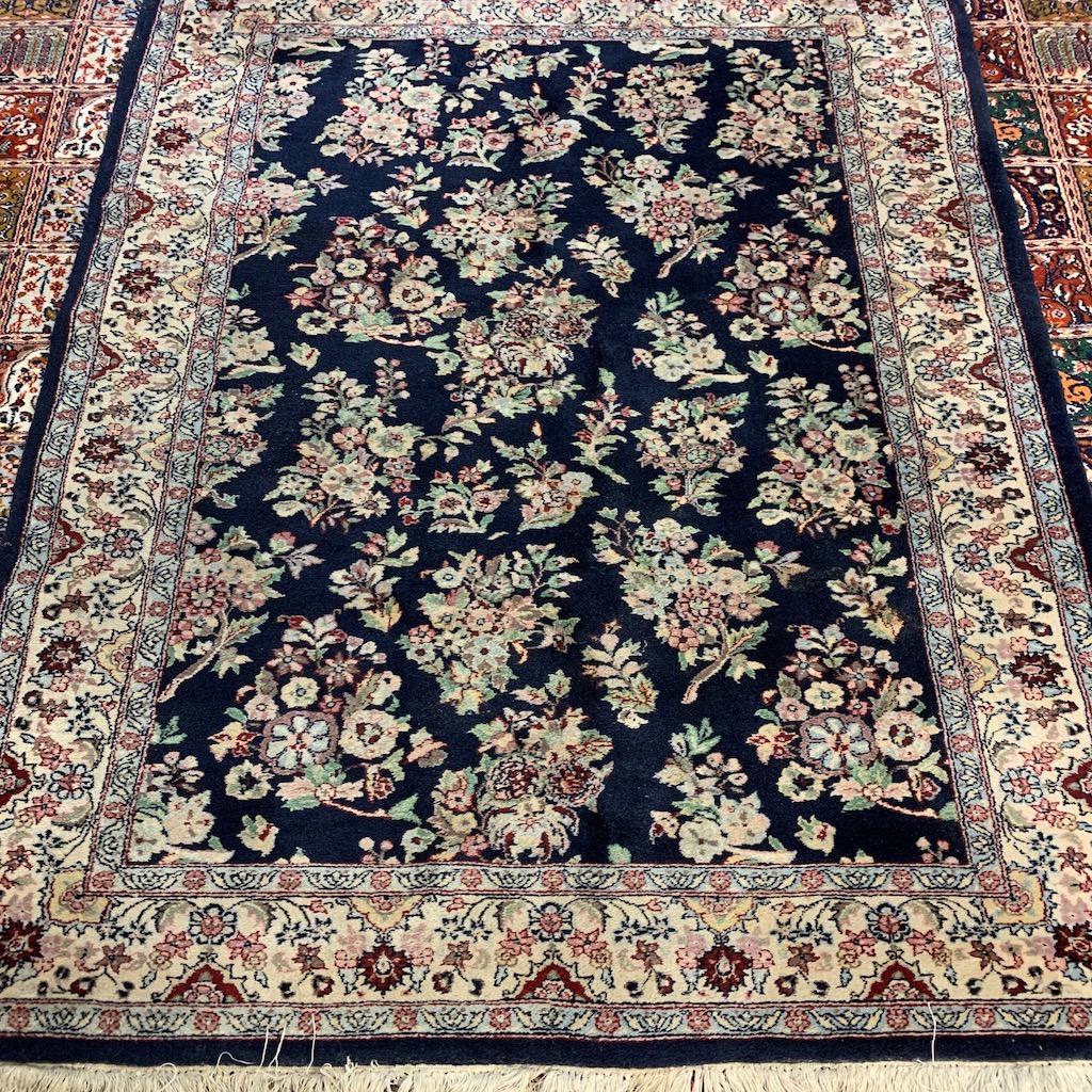 Hand Knotted Indo Tabriz Rug  4x7 ft (1 of 8)