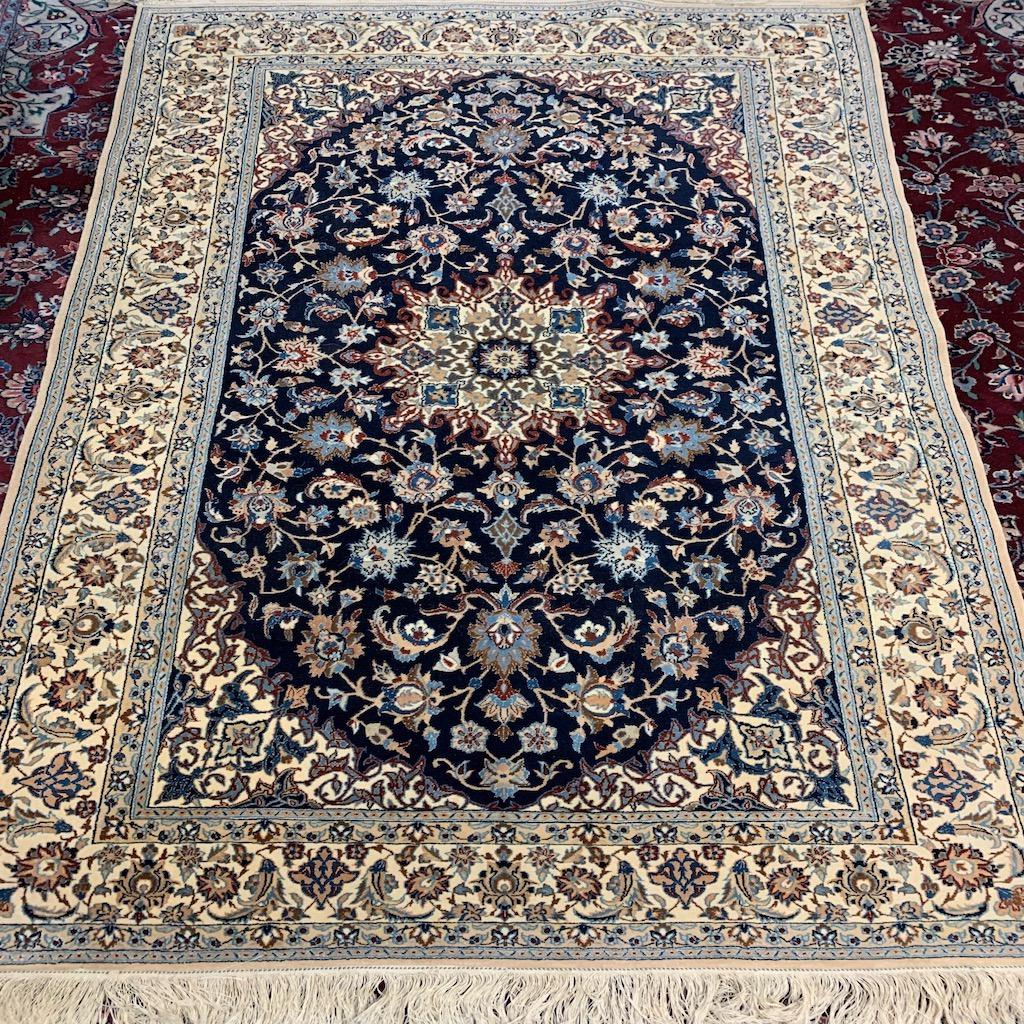 Hand Knotted Persian Nain 6.10x4.2 ft (1 of 9)