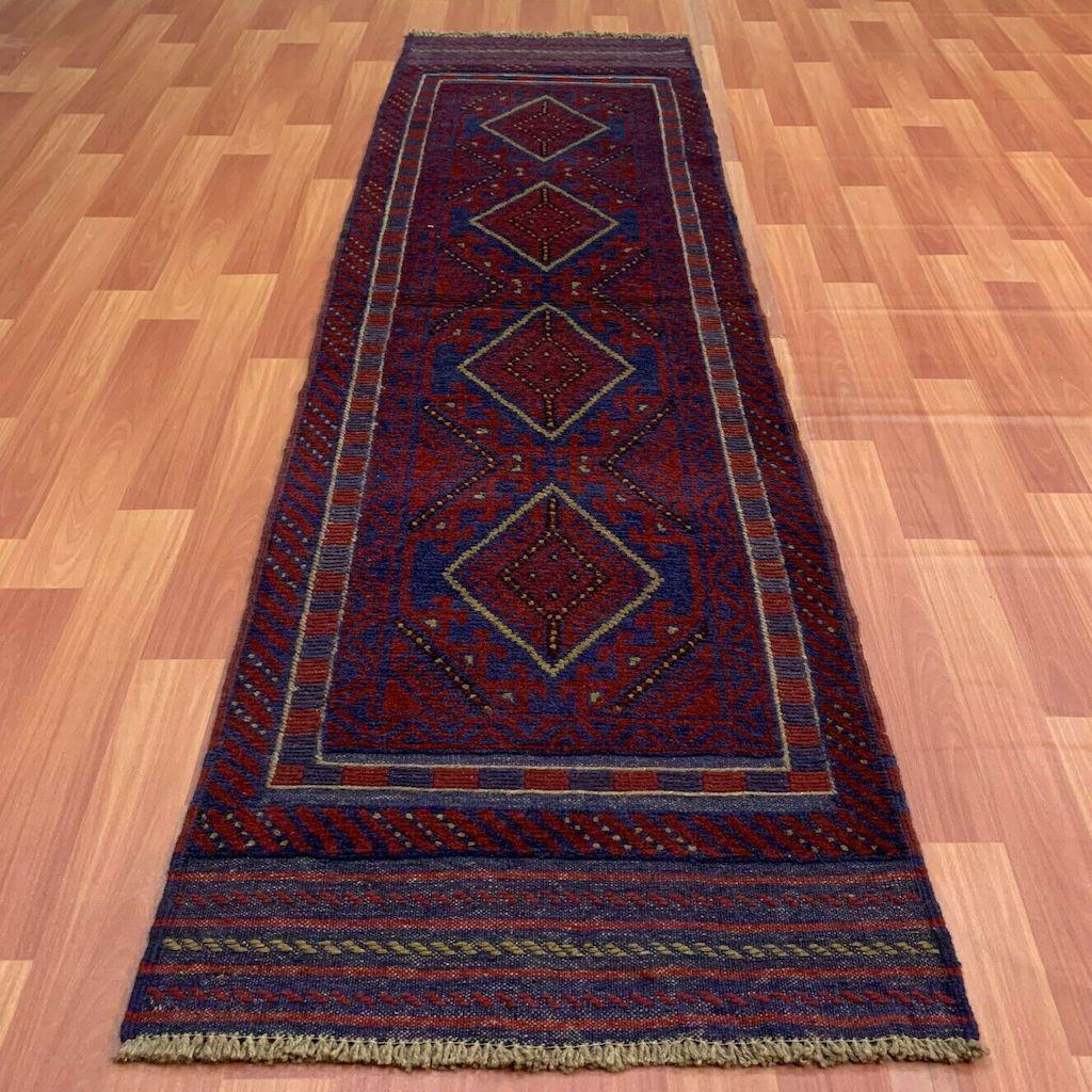 Hand Knotted Persian Balouch Runner  8x2.1 ft (1 of 8)