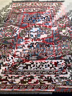 Hand Knotted Kazak Rug 2.8xx5 ft: Hand Knotted Kazak Rug 2.8xx5 ft