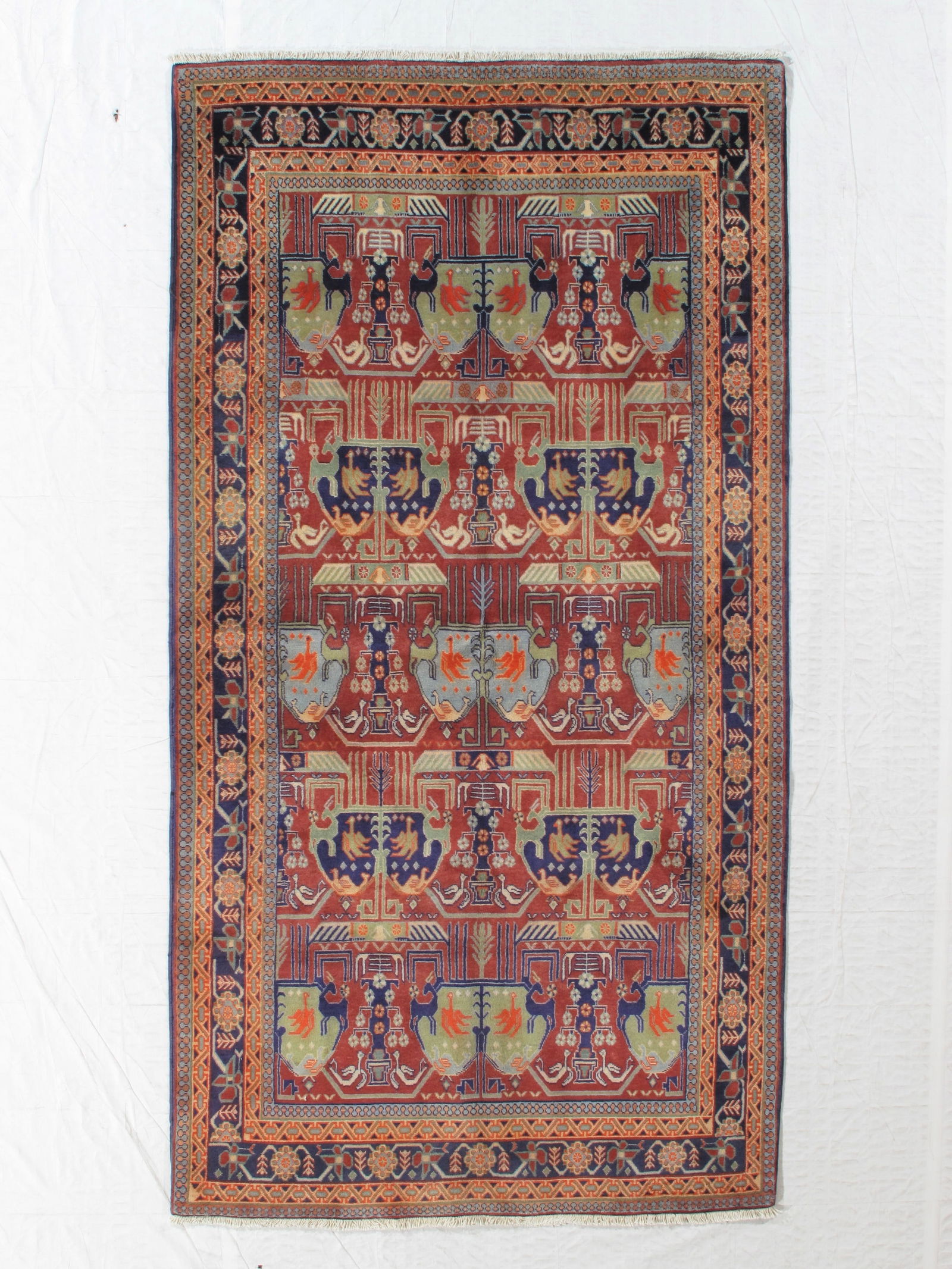 Hand Knotted Persian Ardebil Rug 5 x 9.4 ft. (1 of 5)