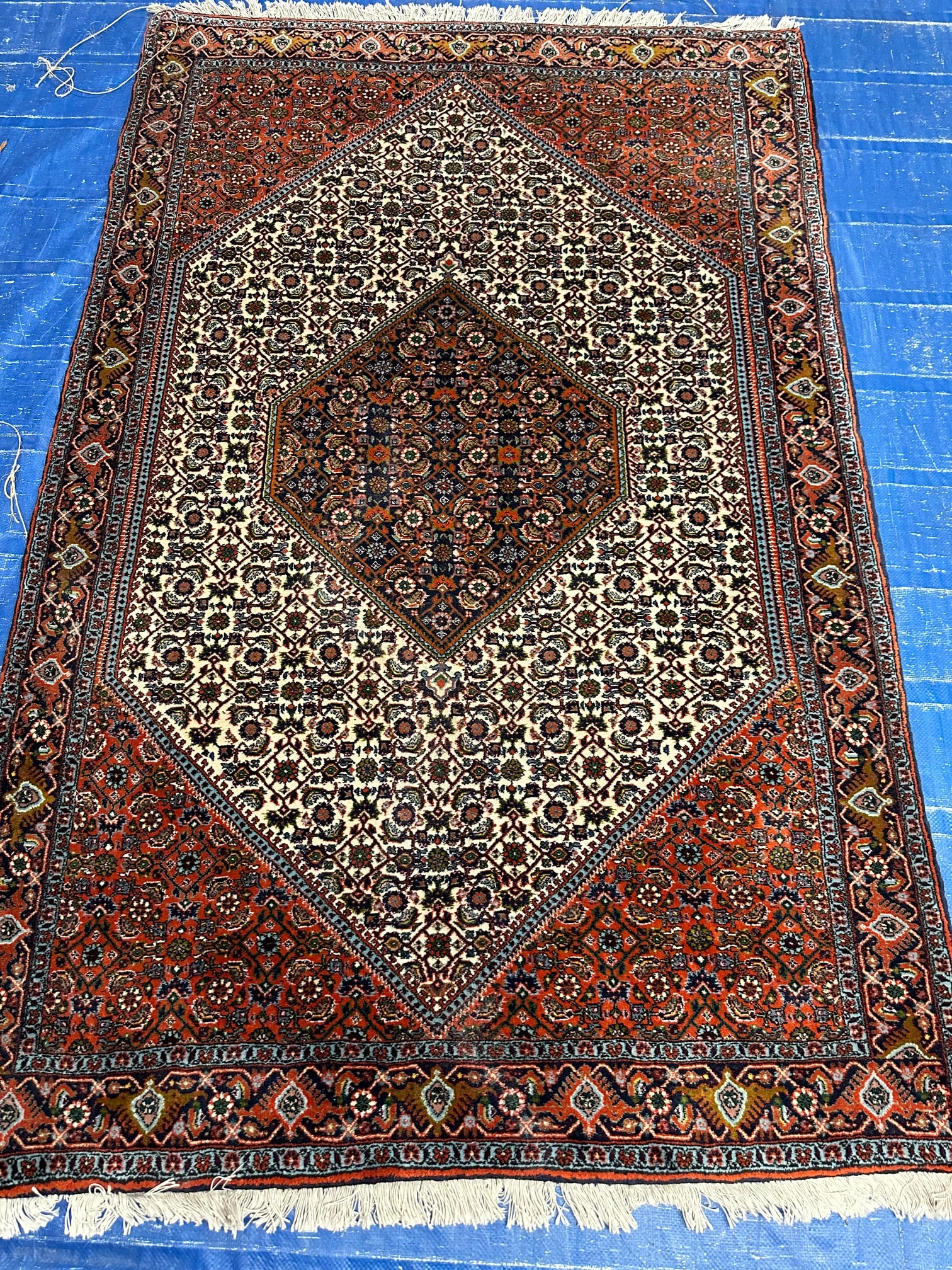 Hand Knotted Persian Bijar Rug 6.3x3.9 ft (1 of 7)