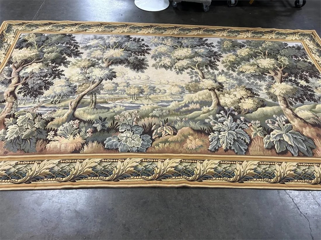 Belgian Wool Tapestry 12.9x7.6 ft (1 of 7)