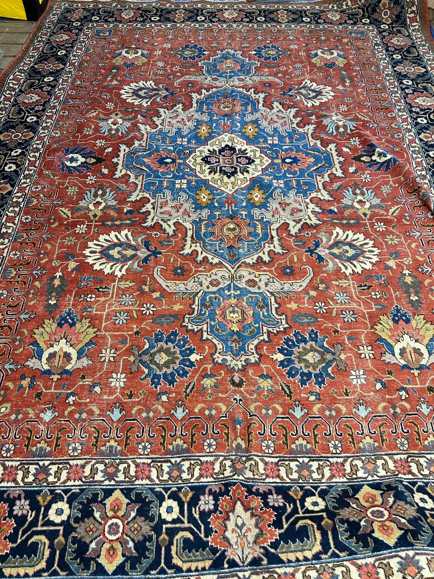 Hand Knotted Persian Tabriz Rug 10x12.6 ft (1 of 8)