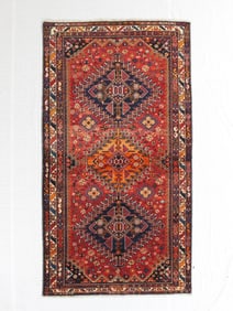 Hand Knotted  Persian Shiraz Rug 5.6 x 10.2 ft.