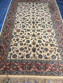 Wool Kermen Design Karastan Rug 9.3x5.10 ft