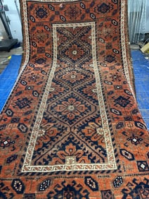 Hand Knotted Persian Balouch Rug 5.6x3 ft