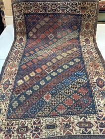 Hand Knotted Balouch Rug 5.1x3.1 ft