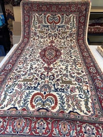 Hand Knotted Bohkara Rug 7.1x4.3 ft