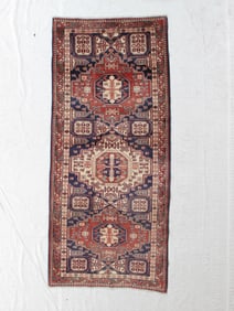 Hand Knotted Persian Ardebil Rug 3.9 x 10.8 ft.