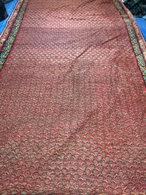 Hand Knotted Persian kilm rug 13.6x8 ft