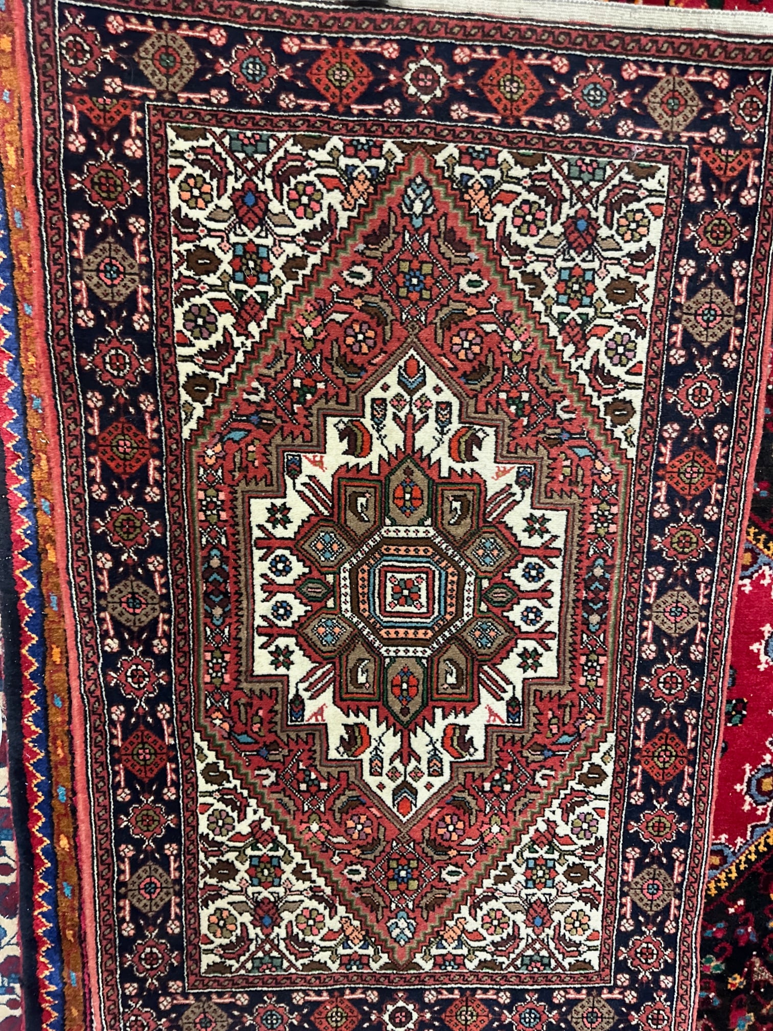 Hand Knotted Persian Bijar Rug 2.4x4.2 (1 of 6)