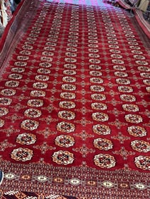 Hand Knotted Bohkara Rug 19.6x10 ft