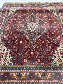 Hand Knotted Persian Bijar Rug 2.8x2.1